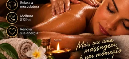 Foto profissional de massagista paraense