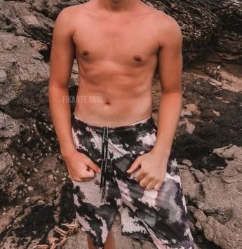 Luan - foto no feed de Santo André
