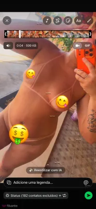 Karen Oliver - foto no feed de Pires do Rio
