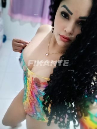 Aline Cacheada - foto no feed de Itaituba