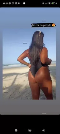 Melinda - foto no feed de Salvador