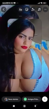 Morena diferenciada - foto no feed de Porto Velho