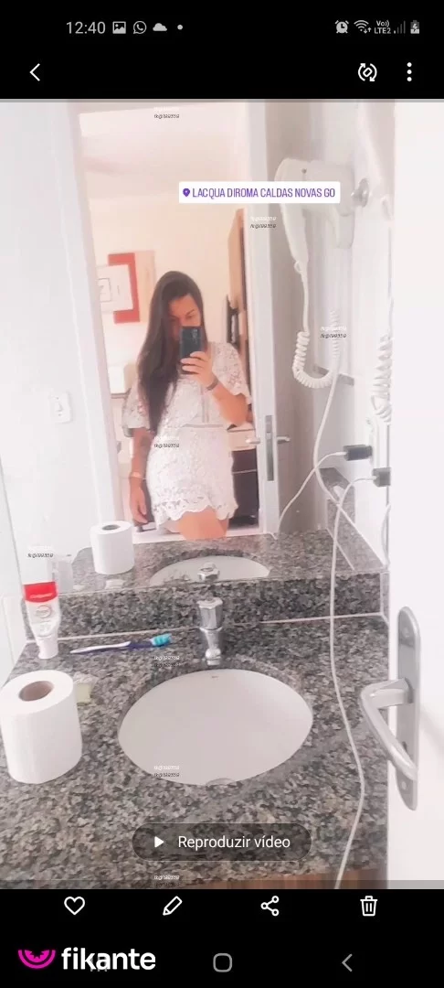 Carla Medeiros - foto no feed de Itaberaí