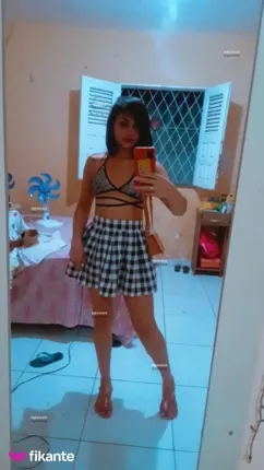 Jéssica flor - foto no feed de Teresina