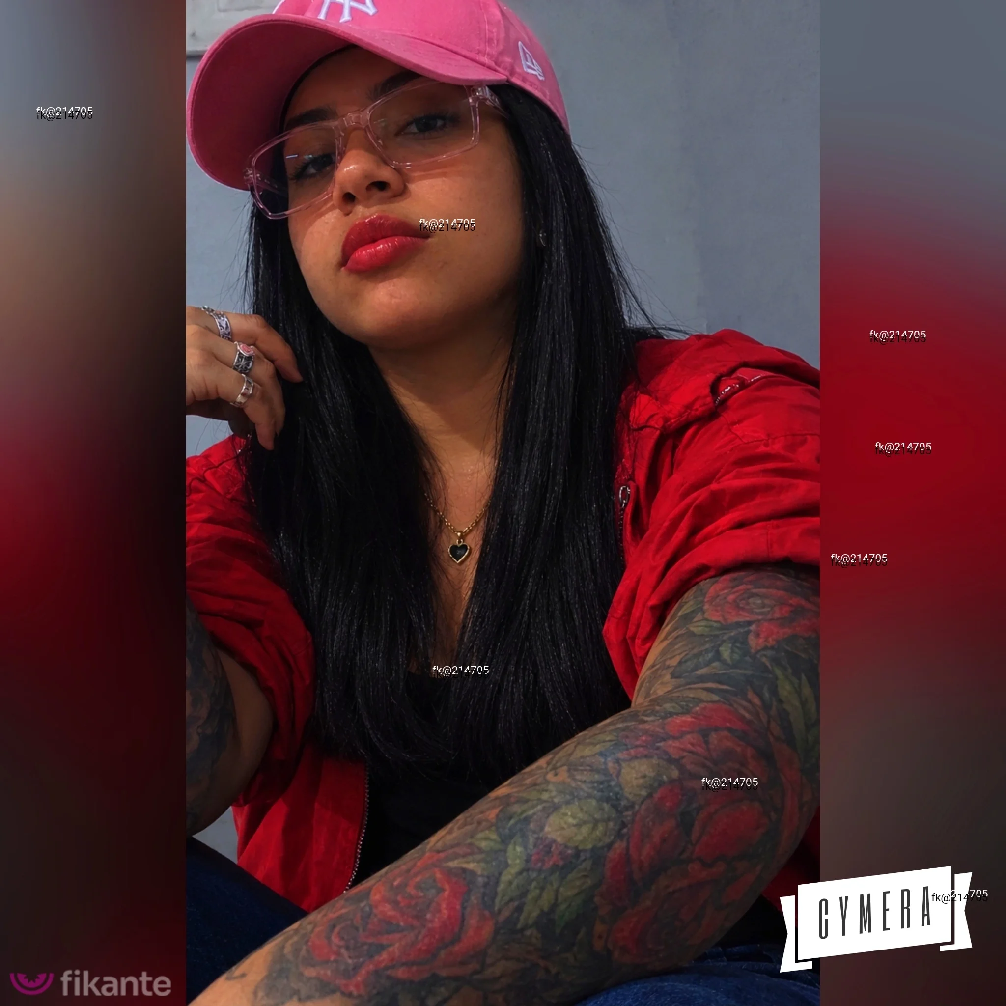 Gessika com local - foto no feed de Jaru