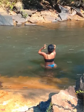 AnaLiz a India do Para - foto no feed de sexo virtual