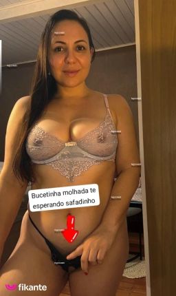Bia Safadinha - foto no feed de sexo virtual