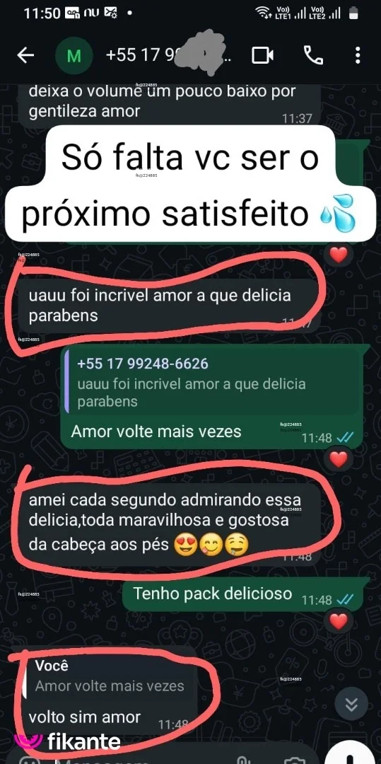 Gaucha Safadinha - foto no feed de sexo virtual