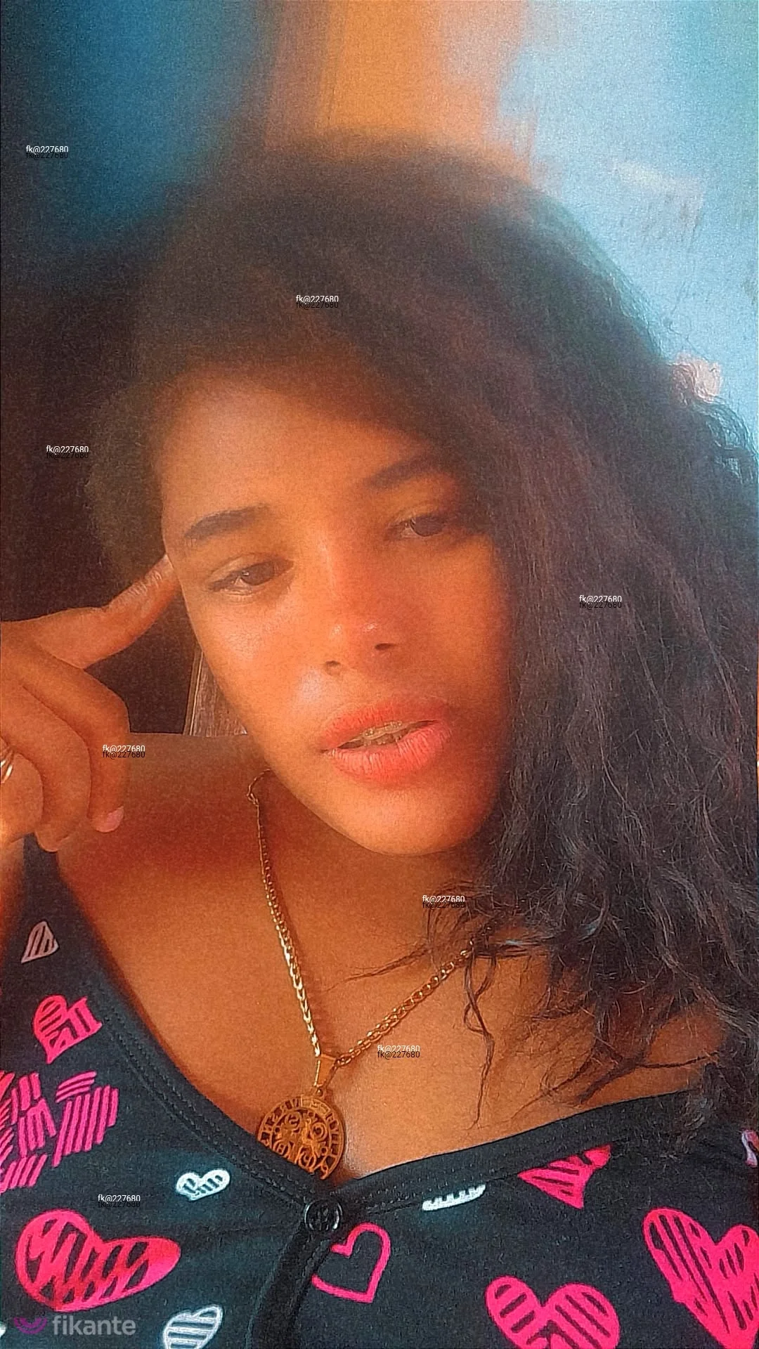 Mariene da Silva - foto no feed de sexo virtual
