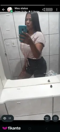 Gostosa - foto no feed de sexo virtual