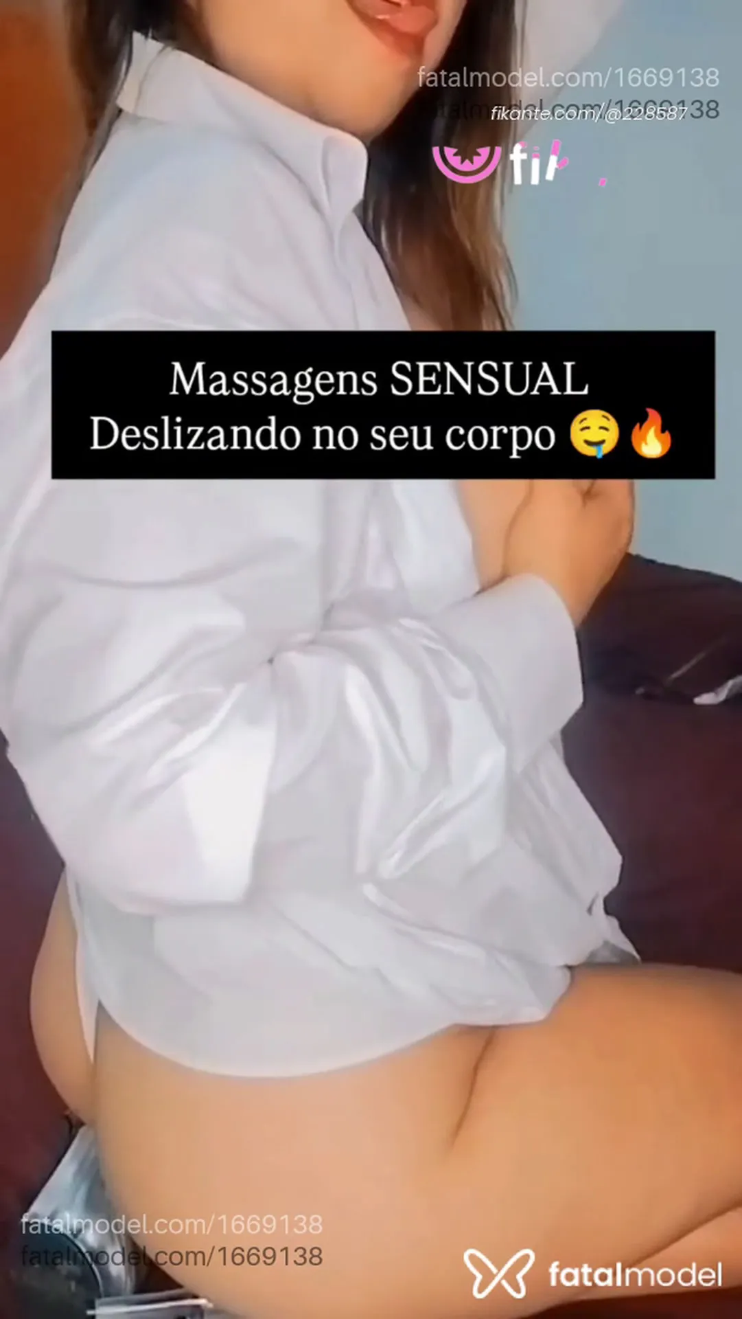 Prévia do vídeo de Ana Paixao: Massagem sensual relaxante Nuru e Tântrica