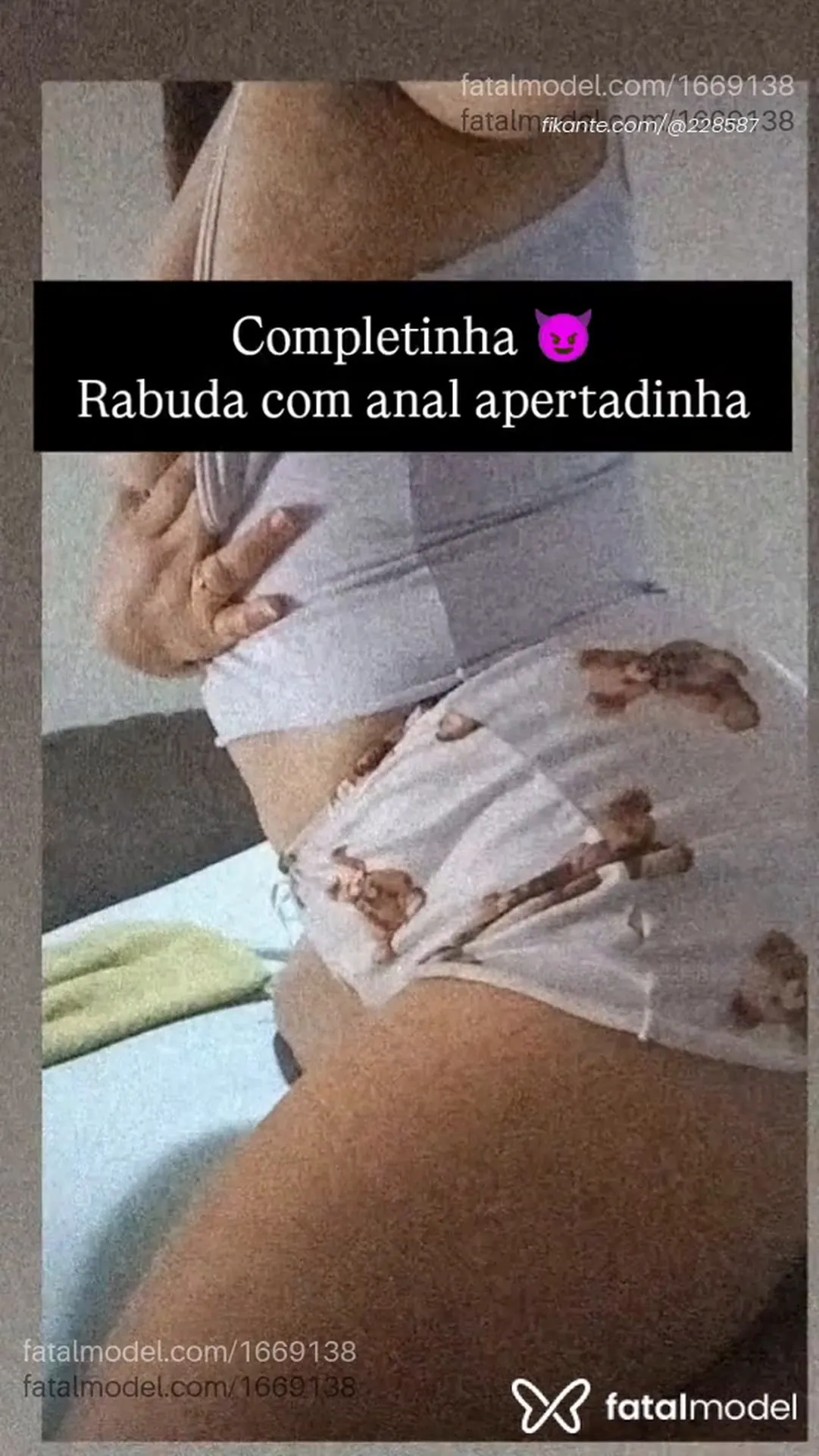 Prévia do vídeo de Ana Paixao: Completinha com Anal apertadinho quente 🔥