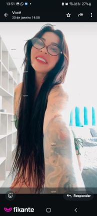 Alicia Isabela - foto no feed de sexo virtual