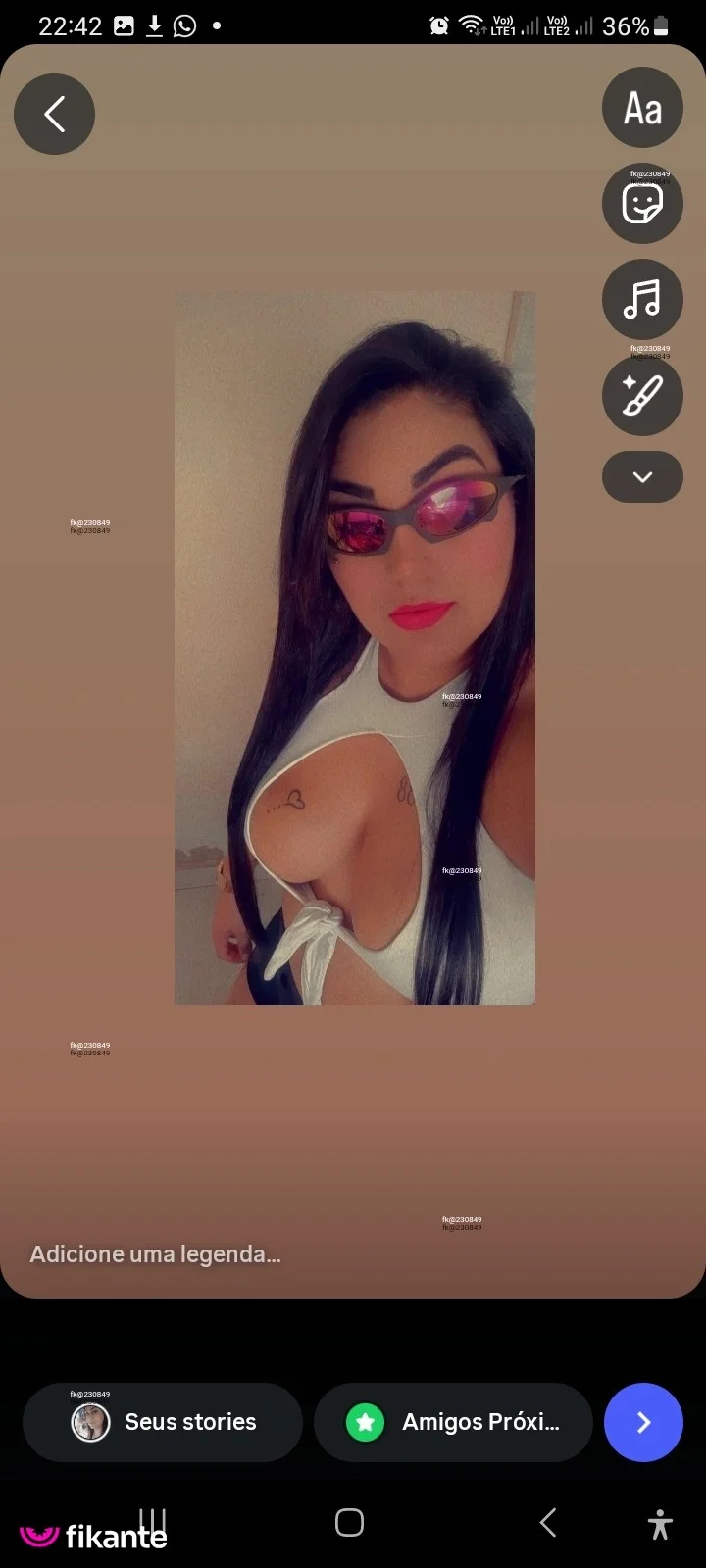 Foto profissional de Flavinha bueno