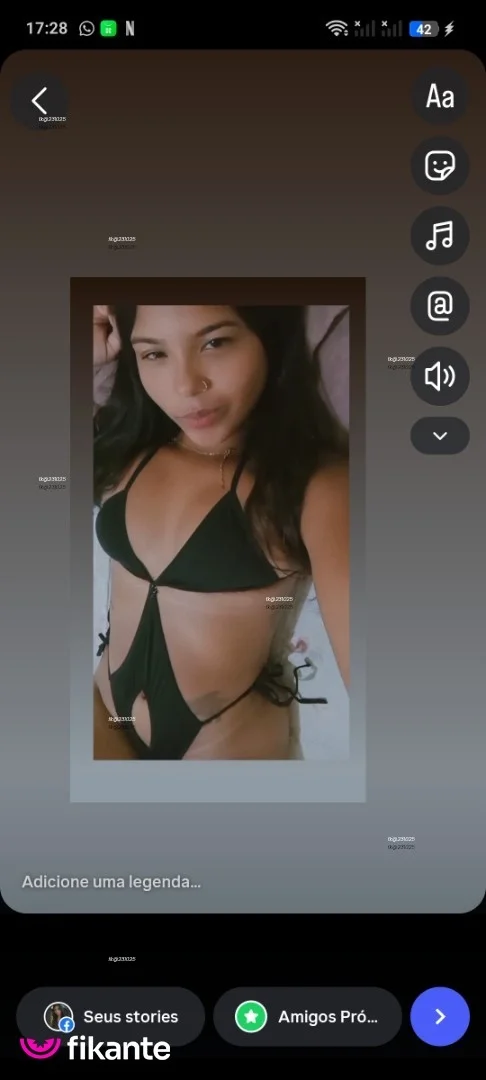Bruninha - foto no feed de Parauapebas