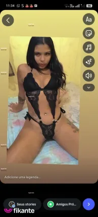 Bruninha - foto no feed de Parauapebas