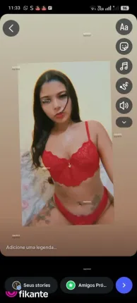 Bruninha - foto no feed de Parauapebas