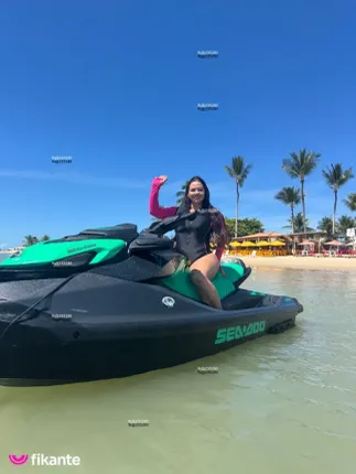 Ana Beatriz Souza - foto no feed de Nova Venécia