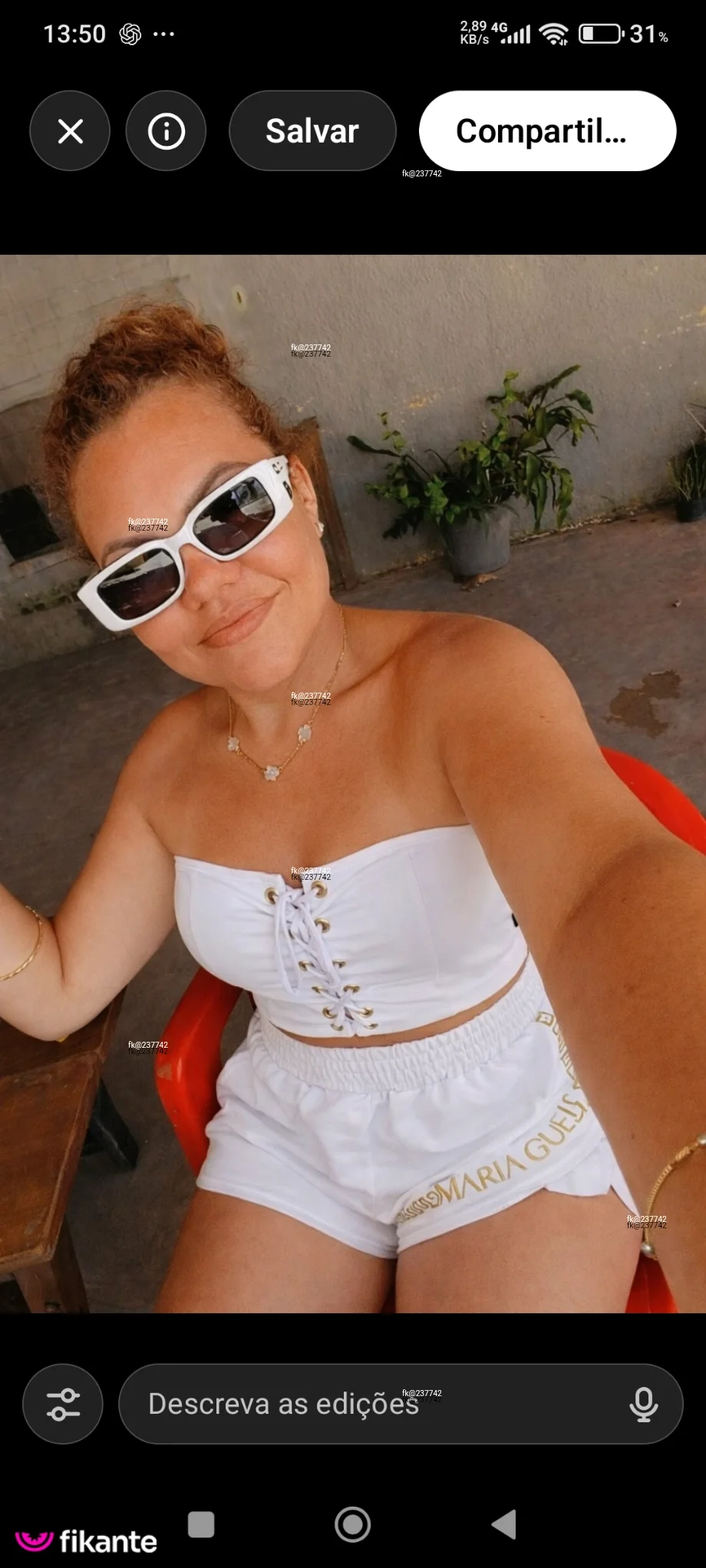 Chaline - foto no feed de Irupi