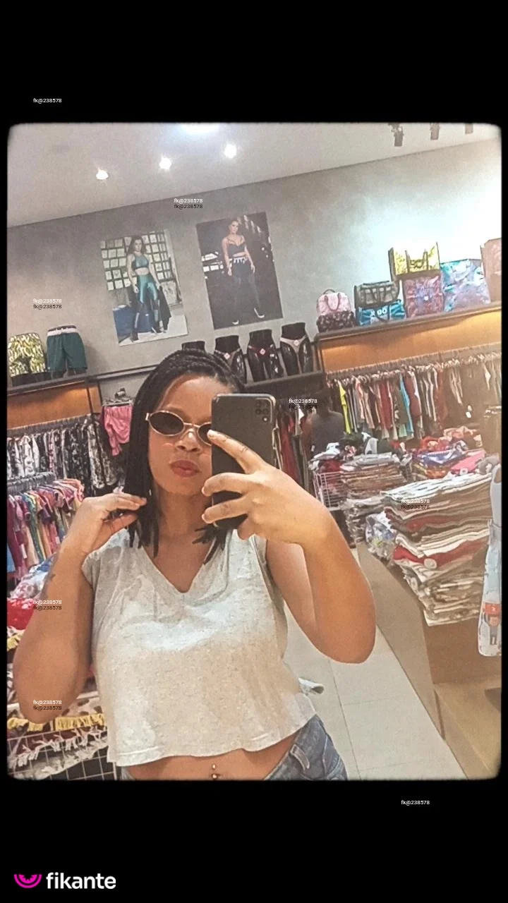 Gisely - foto no feed de Santa Maria da Vitória