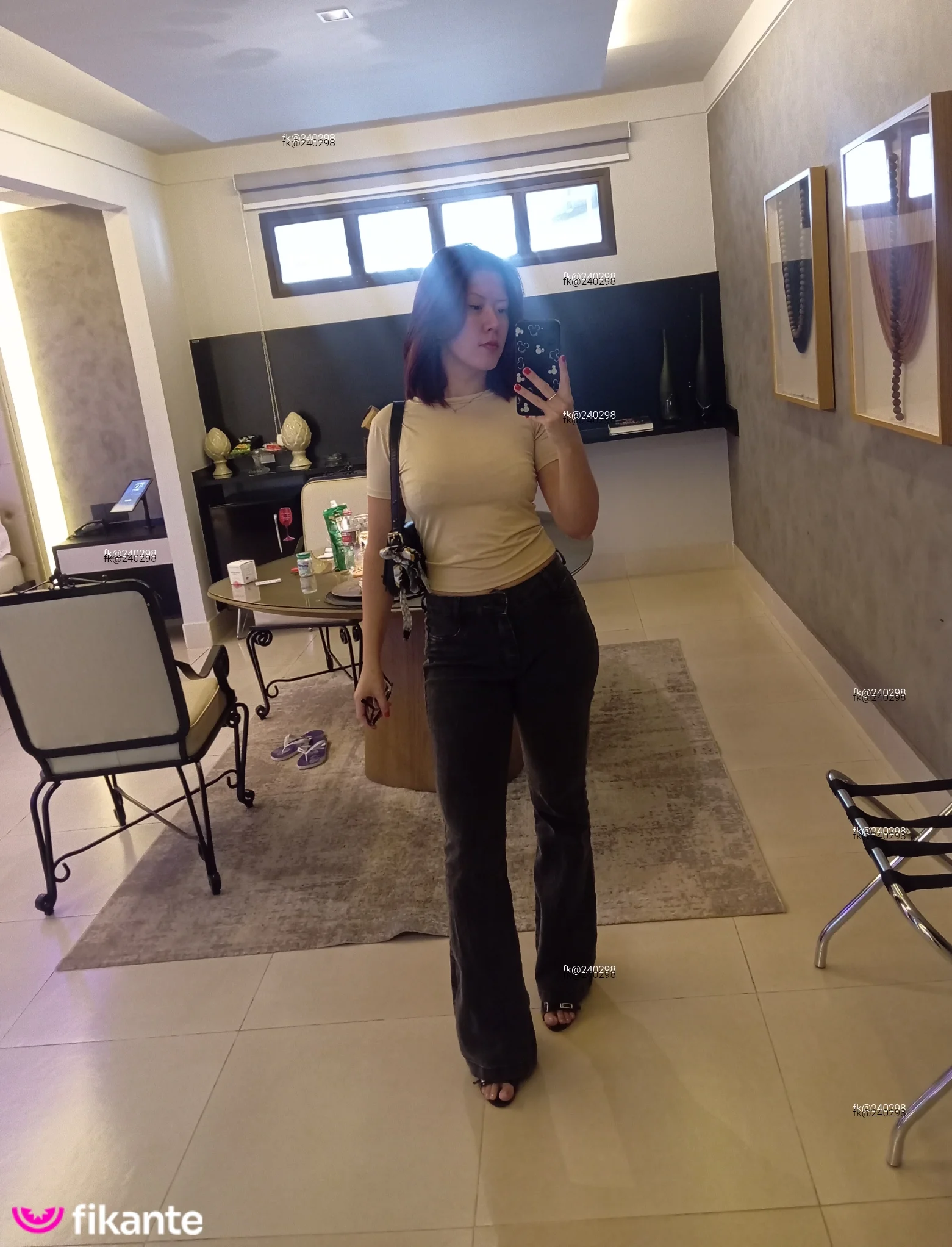 Luiza Oliveira - foto no feed de Campo Grande