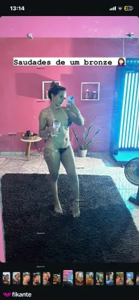 Amanda - foto no feed de Crixás