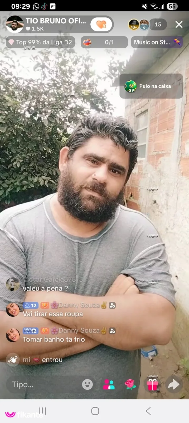 Breno - foto no feed de Cabo Frio