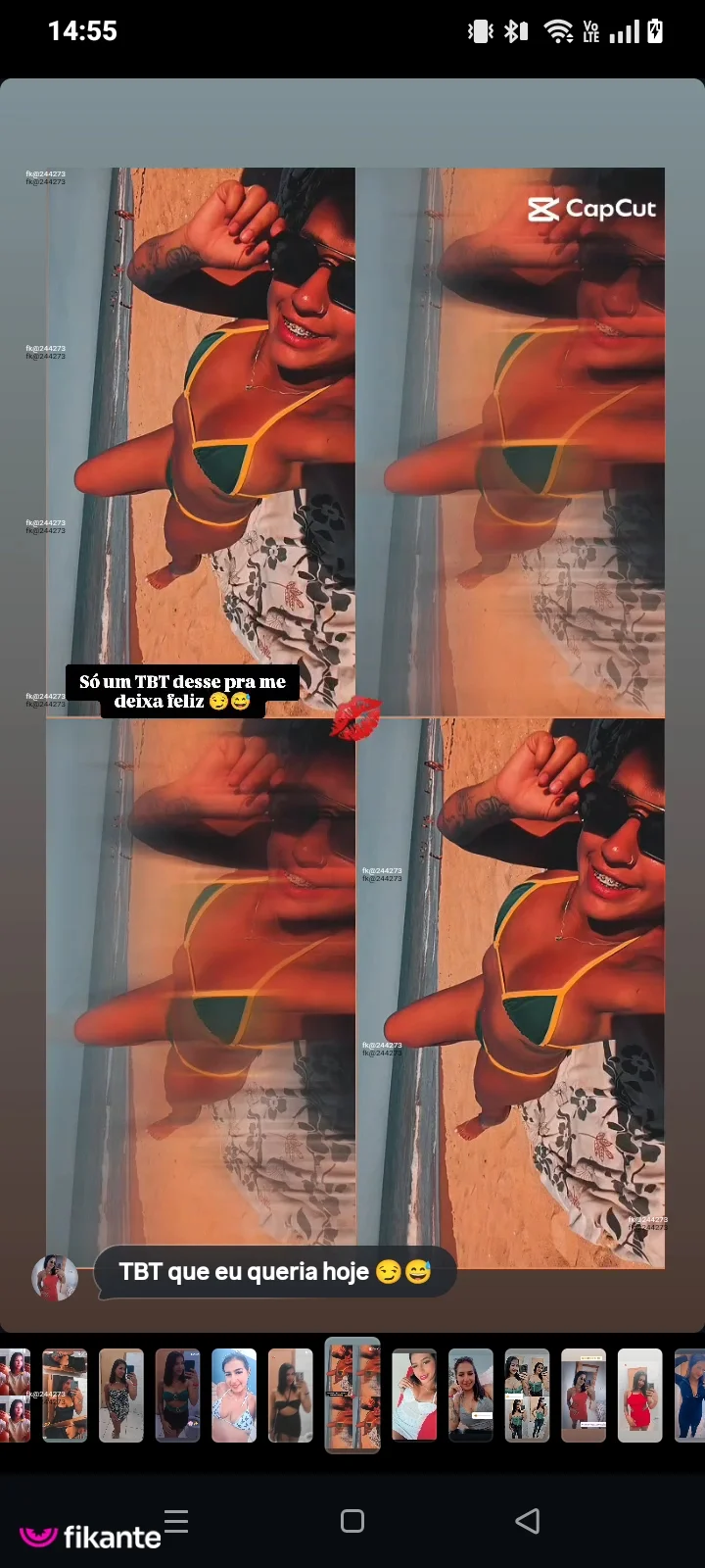Renatinha - foto no feed de Sacramento