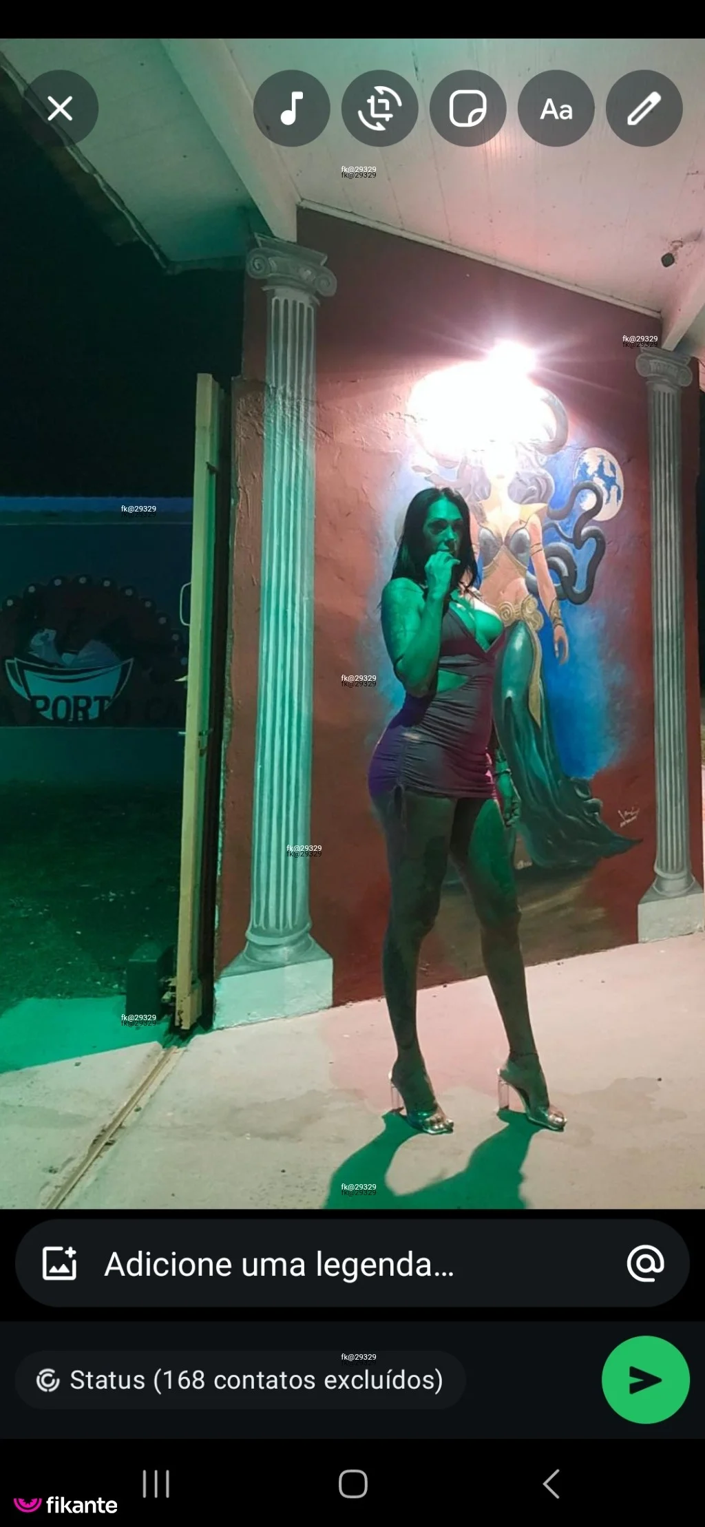 Naty Cavalona, acompanhante travesti em União da Vitória