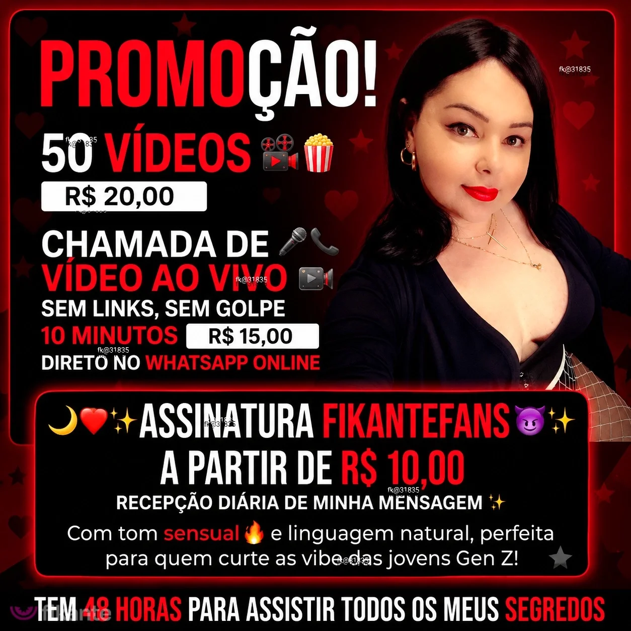 Larissa - foto no feed de sexo virtual