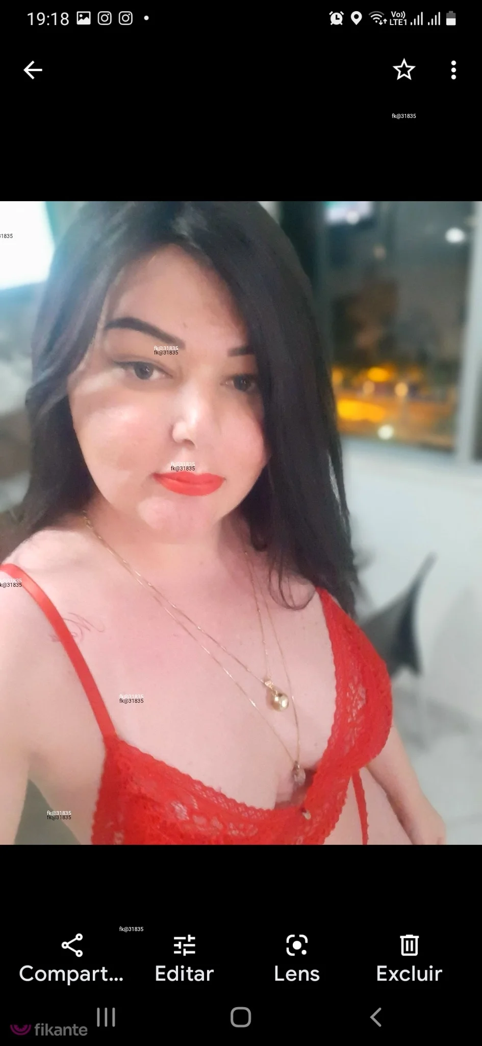 Lara cardoso - foto no feed de Indaial