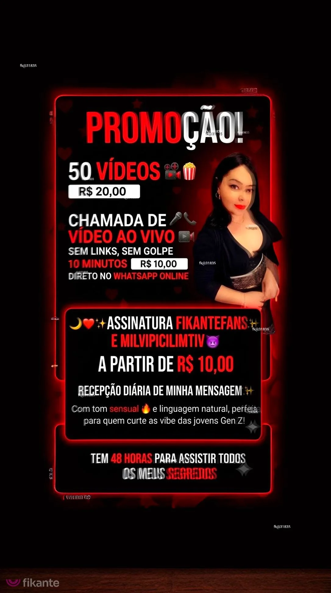 Lara cardoso - foto no feed de Indaial