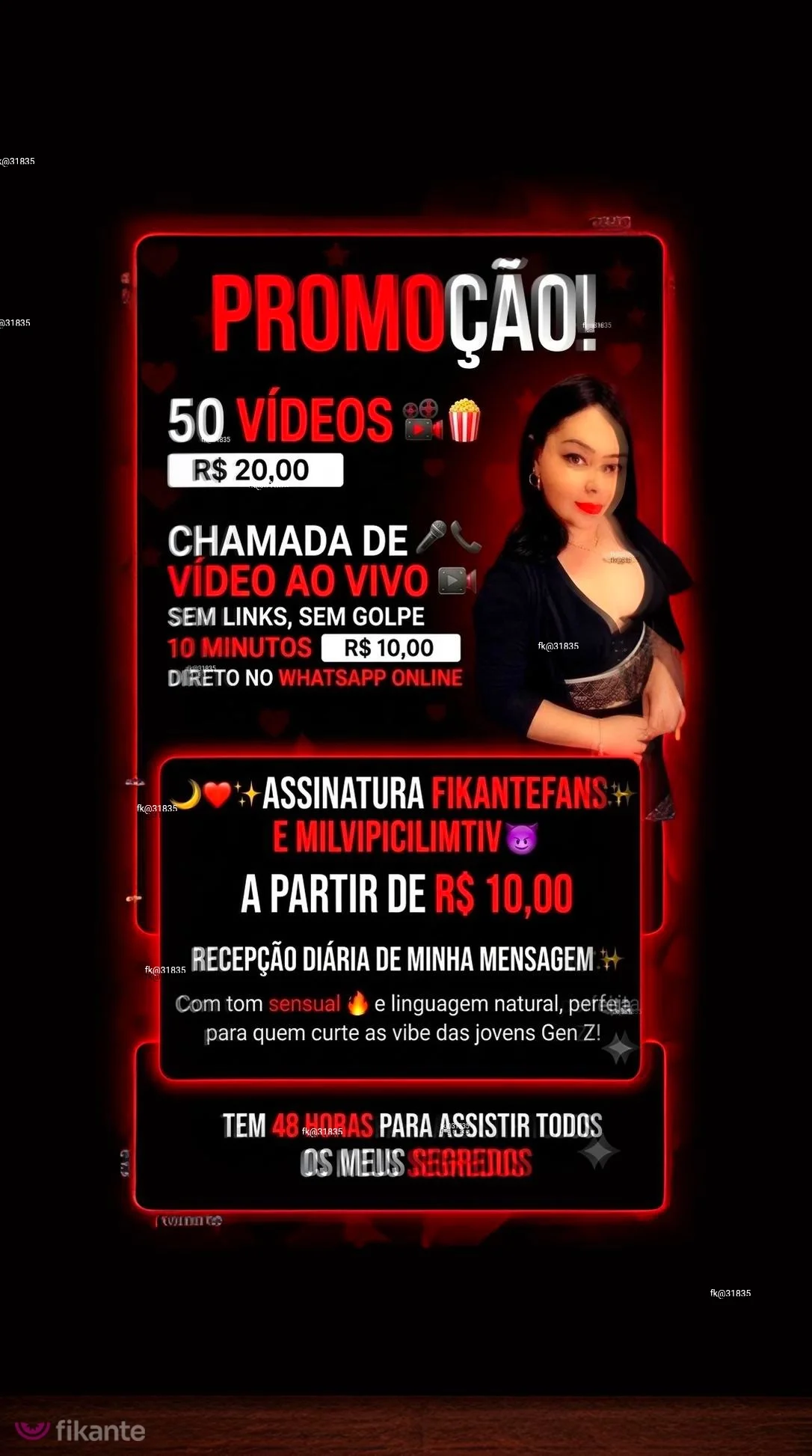 Lara cardoso - foto no feed de Indaial