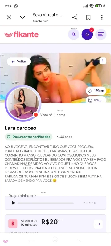 Foto de Lara cardoso