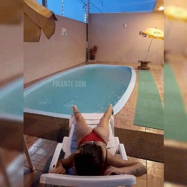 Morena tatuada - foto no feed de Ouro Preto do Oeste