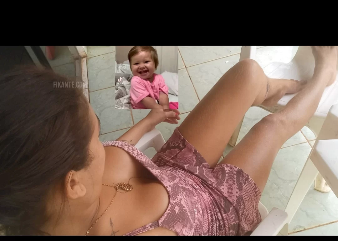 Morena tatuada - foto no feed de Ouro Preto do Oeste