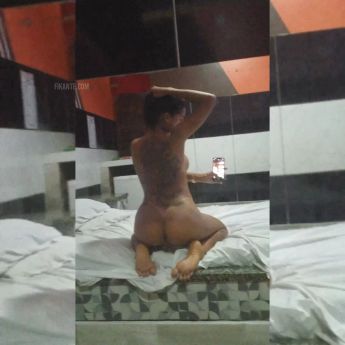 Morena tatuada - foto no feed de Ouro Preto do Oeste