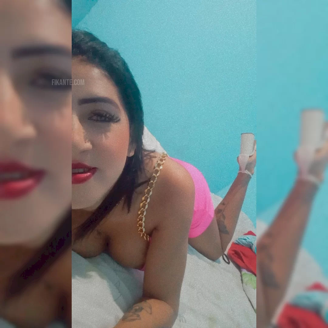 Morena tatuada - foto no feed de Ouro Preto do Oeste