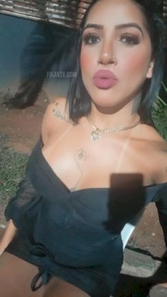 Morena tatuada - foto no feed de Ouro Preto do Oeste