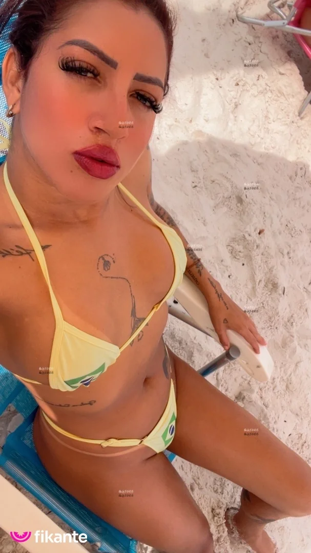 Morena tatuada - foto no feed de Ouro Preto do Oeste