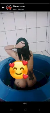 Bruninha sedutora - foto no feed de Presidente Médici