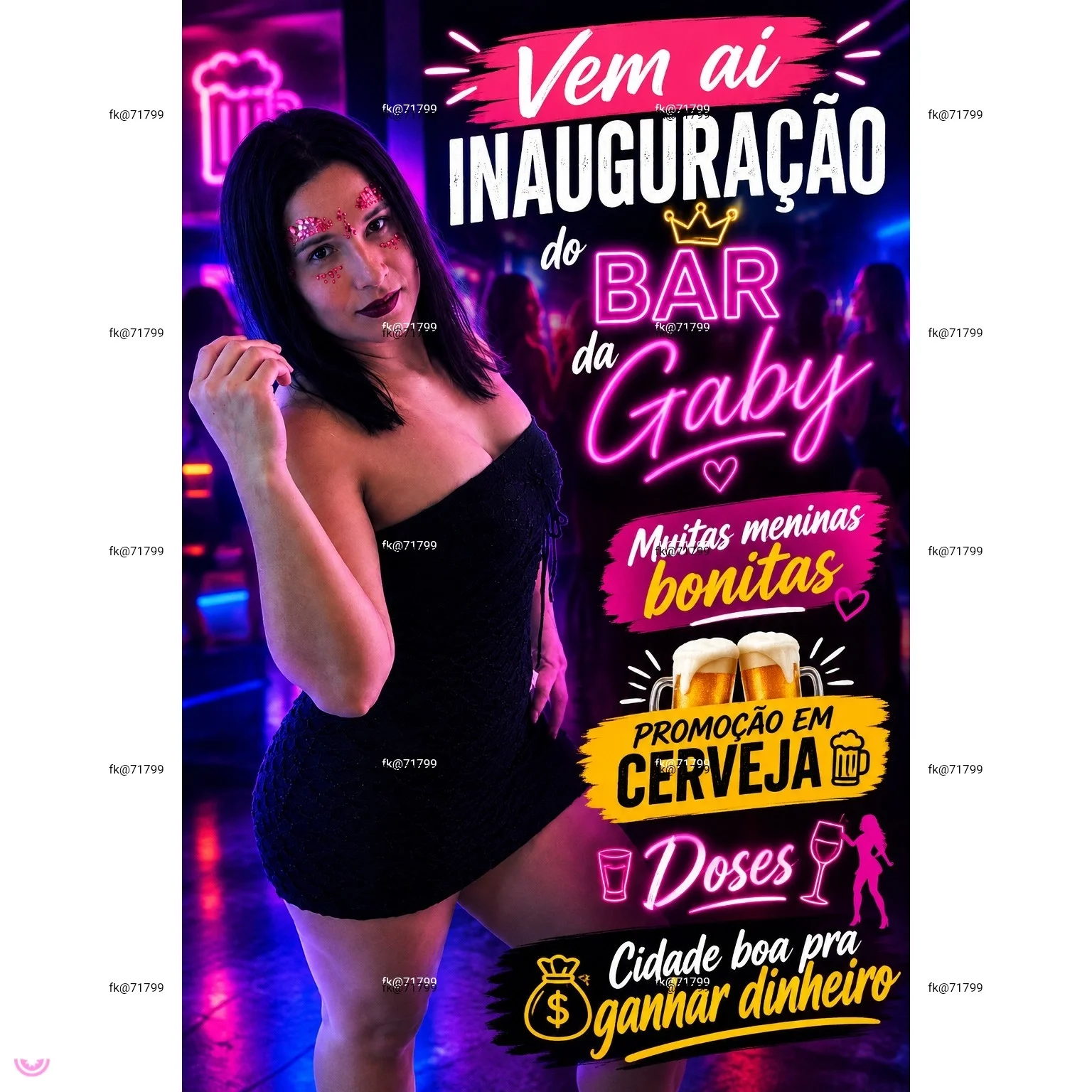 Foto profissional de Bruninha sedutora
