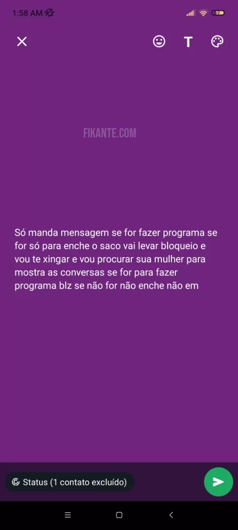 Bianca novinha - foto no feed de Caiapônia